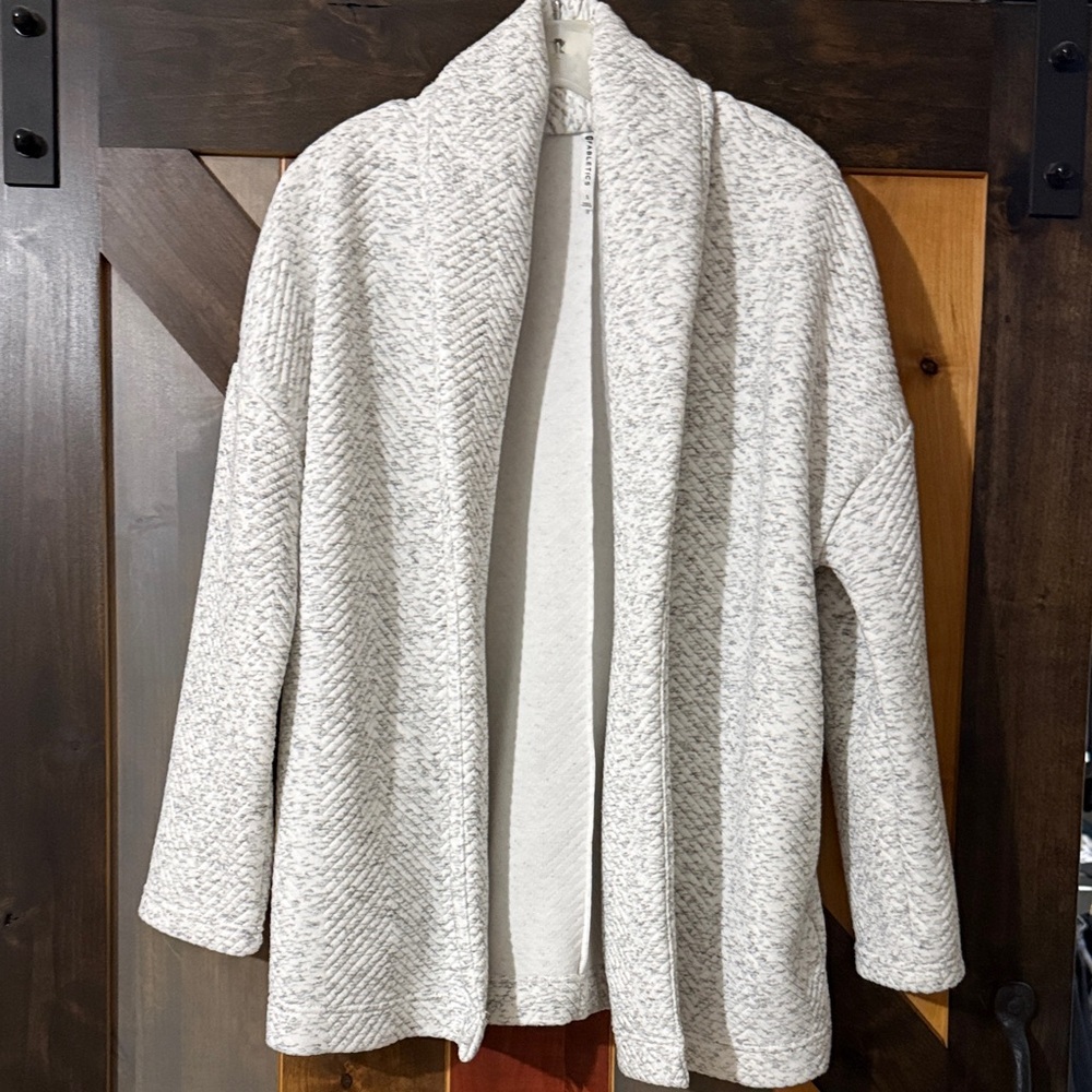 Fabletics Women's Gray Cardigan Sweater